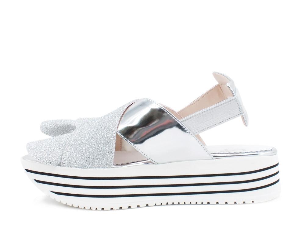 L4K3 Sandal Notturno Silver B35-SAN - Sandrini Calzature e Abbigliamento