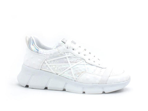 LAKE Mr. Big Sound Running Sneaker Donna White D103-SOU - Sandrini Calzature e Abbigliamento