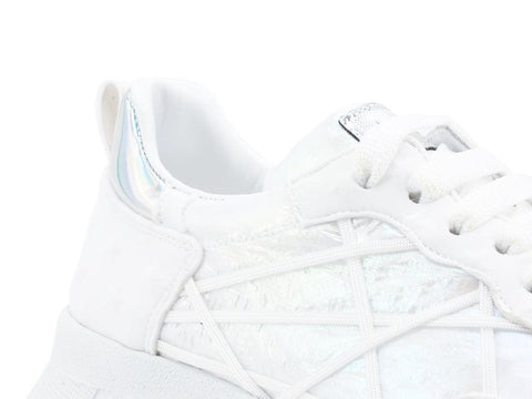 LAKE Mr. Big Sound Running Sneaker Donna White D103-SOU - Sandrini Calzature e Abbigliamento