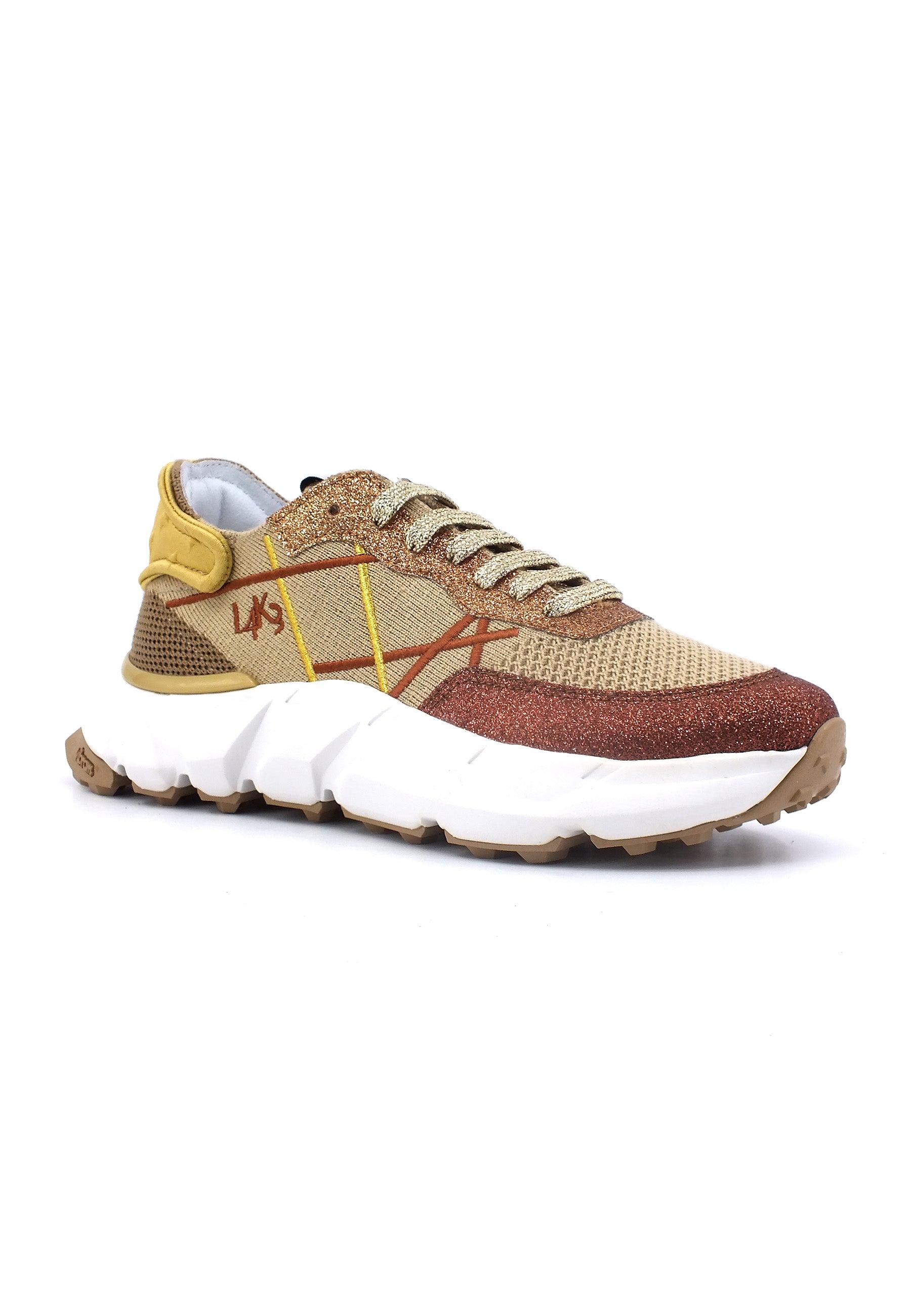 LAKE Mr Big V Sneaker Donna Bronze Gold H09 - Sandrini Calzature e Abbigliamento