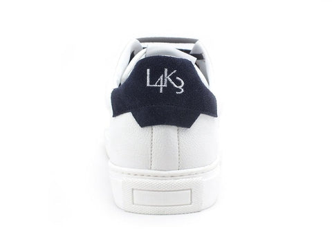 LAKE Tennis Classic Sneaker Running Uomo White Blue D83-CLA - Sandrini Calzature e Abbigliamento