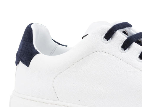LAKE Tennis Classic Sneaker Running Uomo White Blue D83-CLA - Sandrini Calzature e Abbigliamento