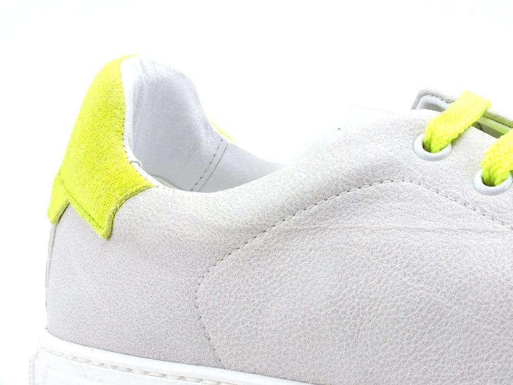 LAKE Tennis Classic Sneaker Running White Fluo D85-CLA - Sandrini Calzature e Abbigliamento