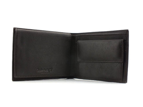 LAND Trifold Wallet Coin Dark Brown TB0A23U3 - Sandrini Calzature e Abbigliamento
