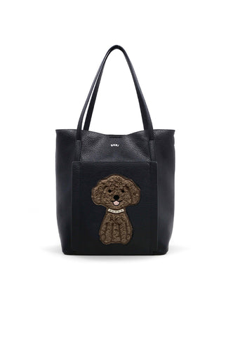 LE PANDORINE Bubi Amore Borsa Shopper Black 22XAILCQ-06 - Sandrini Calzature e Abbigliamento