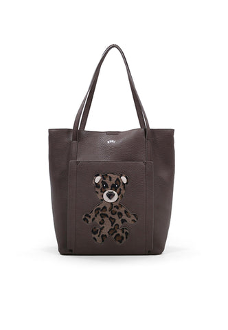 LE PANDORINE Bubi Amore Borsa Shopper Taupe 22XAILCQ-01 - Sandrini Calzature e Abbigliamento