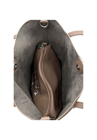 LE PANDORINE Bubi Amore Borsa Shopper Taupe 22XAILCQ-01 - Sandrini Calzature e Abbigliamento