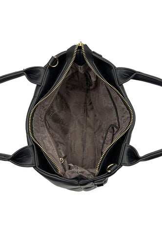LE PANDORINE Happy Bear Amore Mini Borsa Black Silver 22XAILCR-08 - Sandrini Calzature e Abbigliamento
