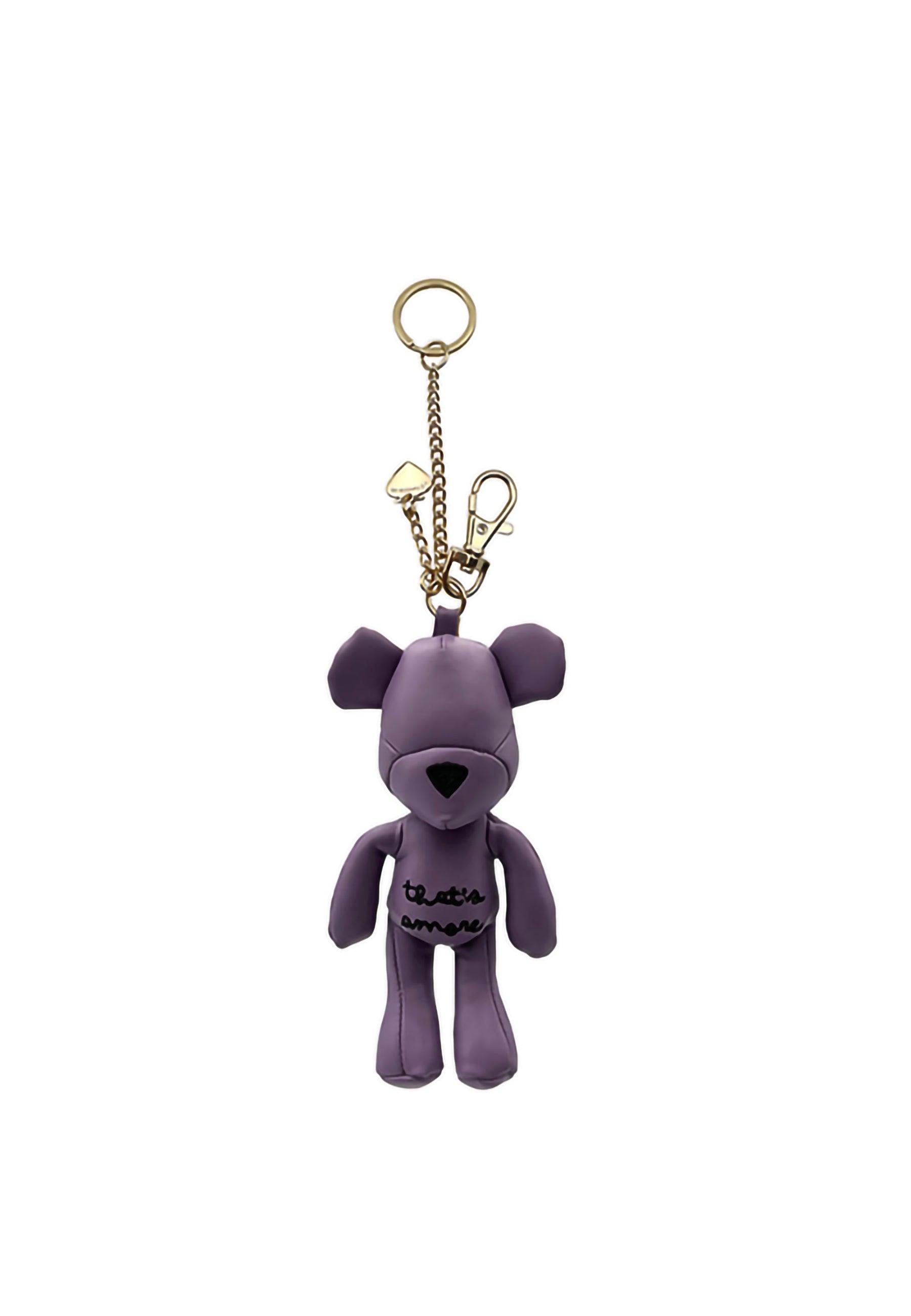 LE PANDORINE Happy Bear Amore Portachiavi Lilac 22XAILDB-05 - Sandrini Calzature e Abbigliamento