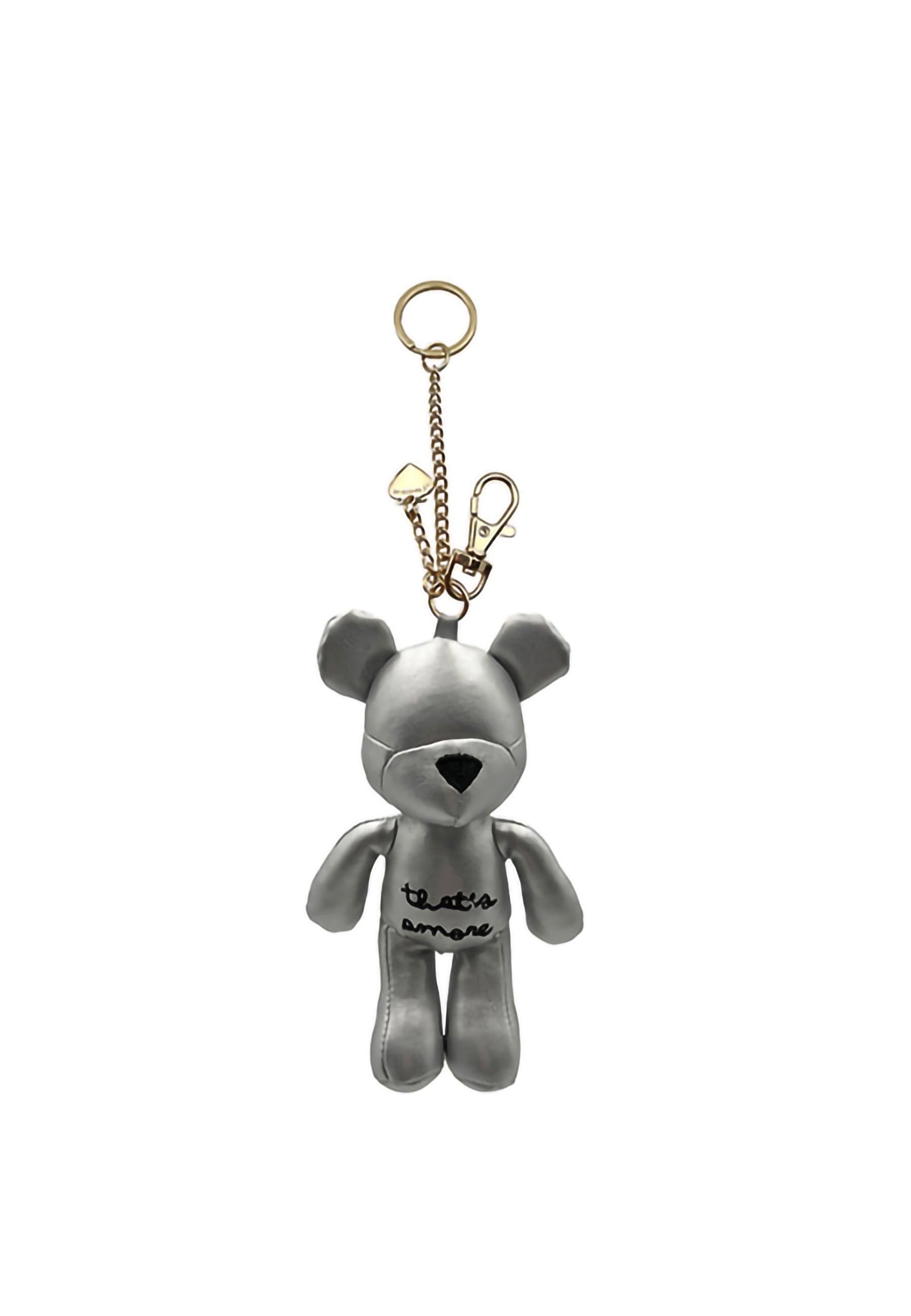 LE PANDORINE Happy Bear Amore Portachiavi Silver 22XAILDB-08 - Sandrini Calzature e Abbigliamento