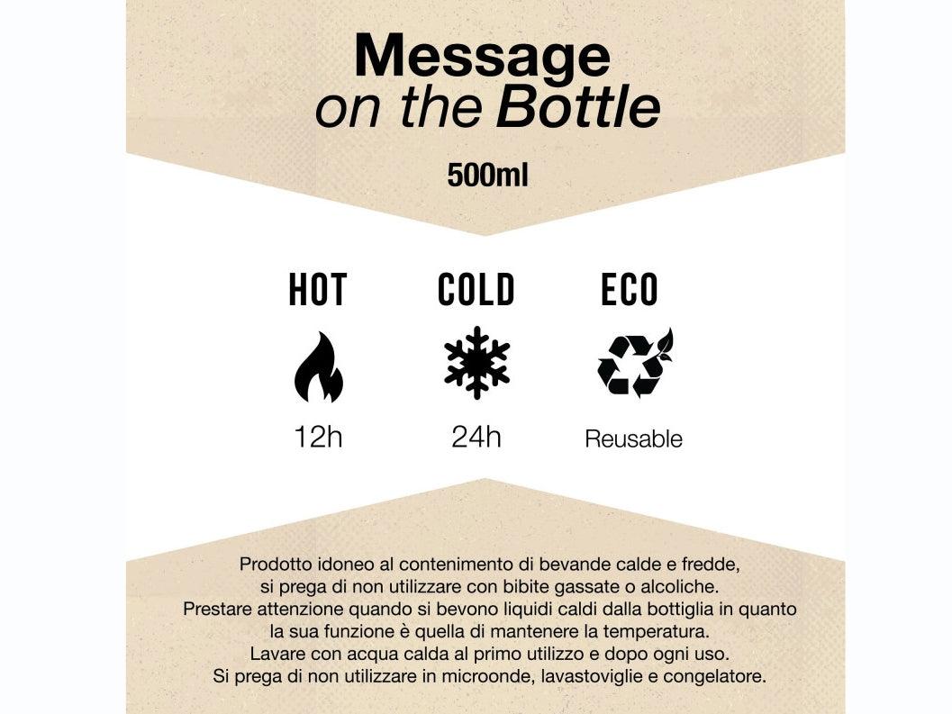 LE PANDORINE MOTB Borraccia Termica Acciaio Violet Giusta PE21DBV02817-05 - Sandrini Calzature e Abbigliamento