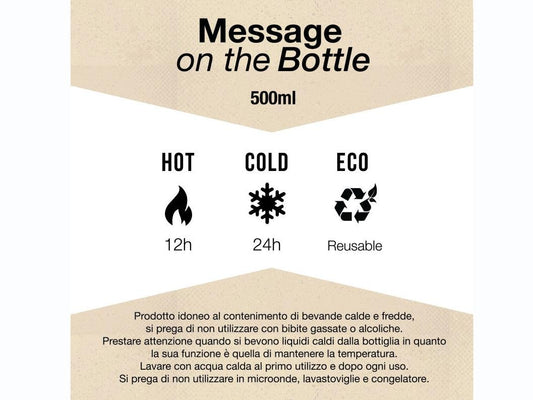 LE PANDORINE MOTB Borraccia Termica Acciaio Violet Giusta PE21DBV02817-05 - Sandrini Calzature e Abbigliamento