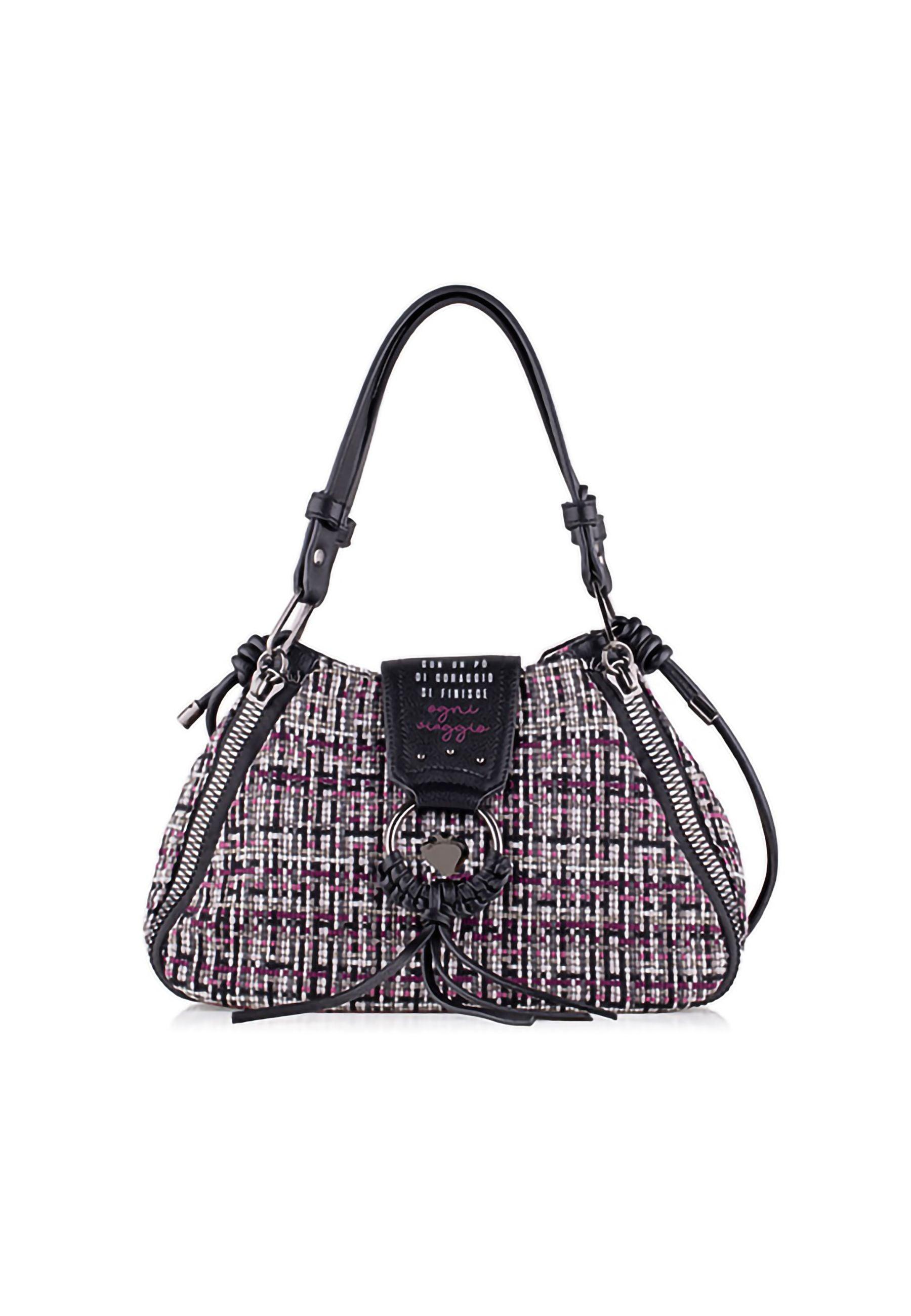 LE PANDORINE Vicky Babe Viaggio Wool Borsa Violet 22XAILAF-10 - Sandrini Calzature e Abbigliamento