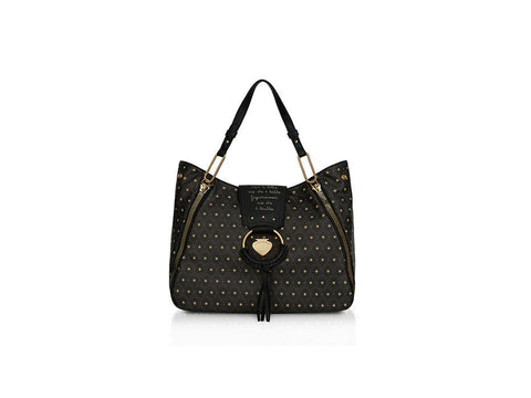 LE PANDORINE Vicky Bello Borsa Nero Stars Black PE22DBW02978-14 - Sandrini Calzature e Abbigliamento