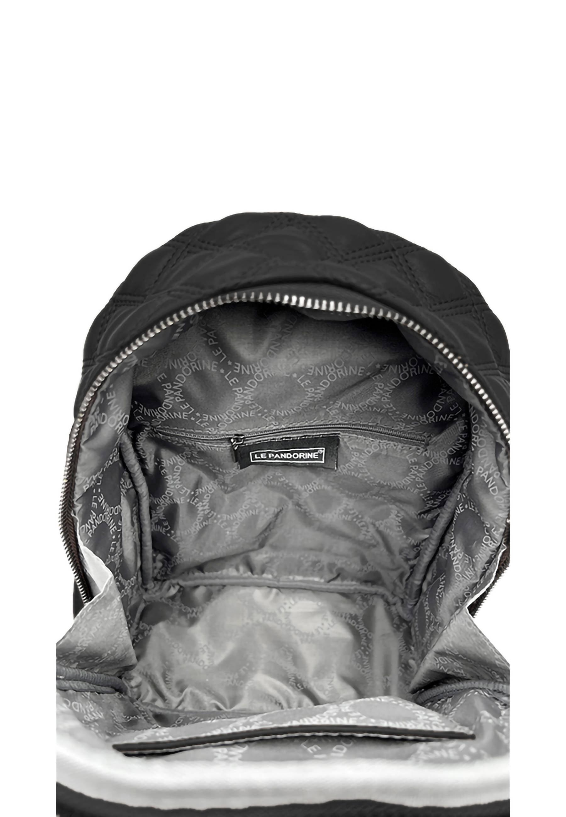 LE PANDORINE Vicky Happens Zaino Mini Black 22XAILAI-02 - Sandrini Calzature e Abbigliamento