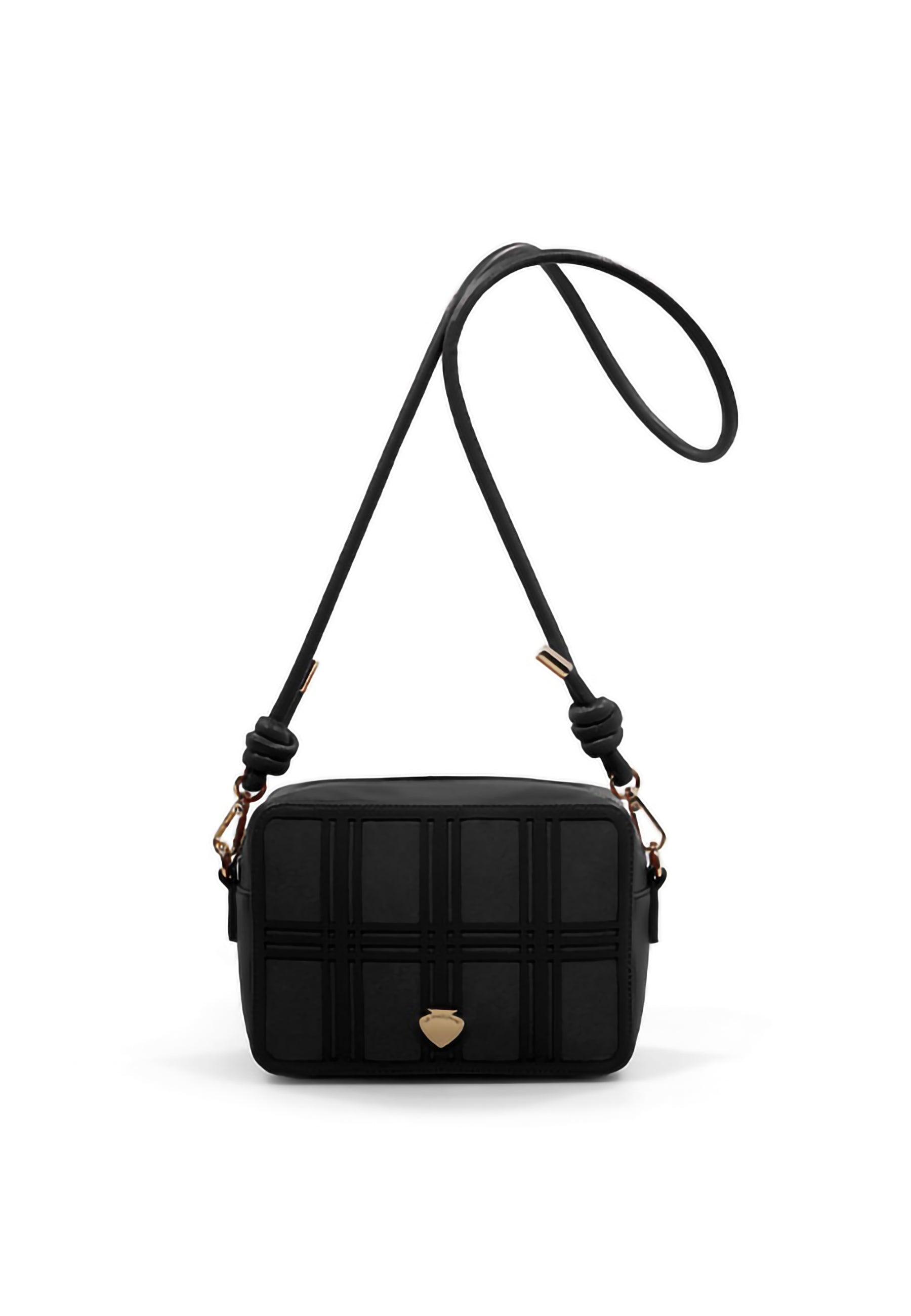 LE PANDORINE Vicky Mini Tempo Borsa Black 22XAILAG-02 - Sandrini Calzature e Abbigliamento