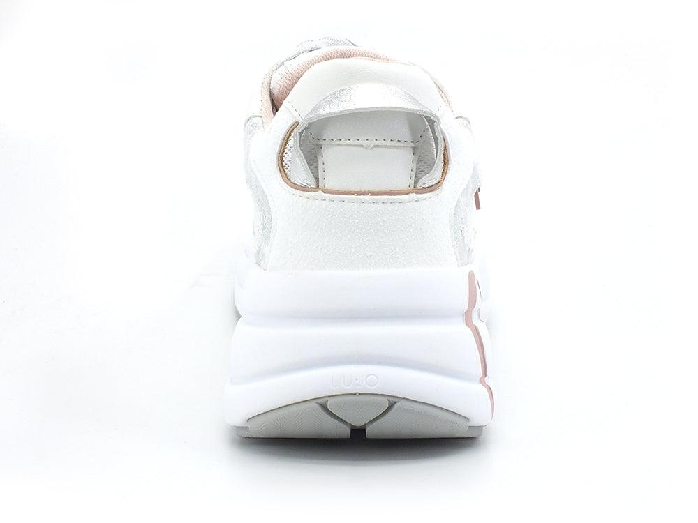 LIU JO 12:12 03 Sneaker Spreading Vibram White BA2087EX030 - Sandrini Calzature e Abbigliamento