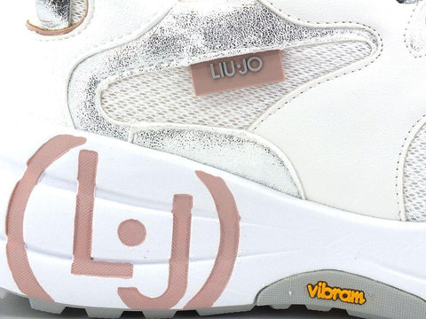 LIU JO 12:12 03 Sneaker Spreading Vibram White BA2087EX030 - Sandrini Calzature e Abbigliamento