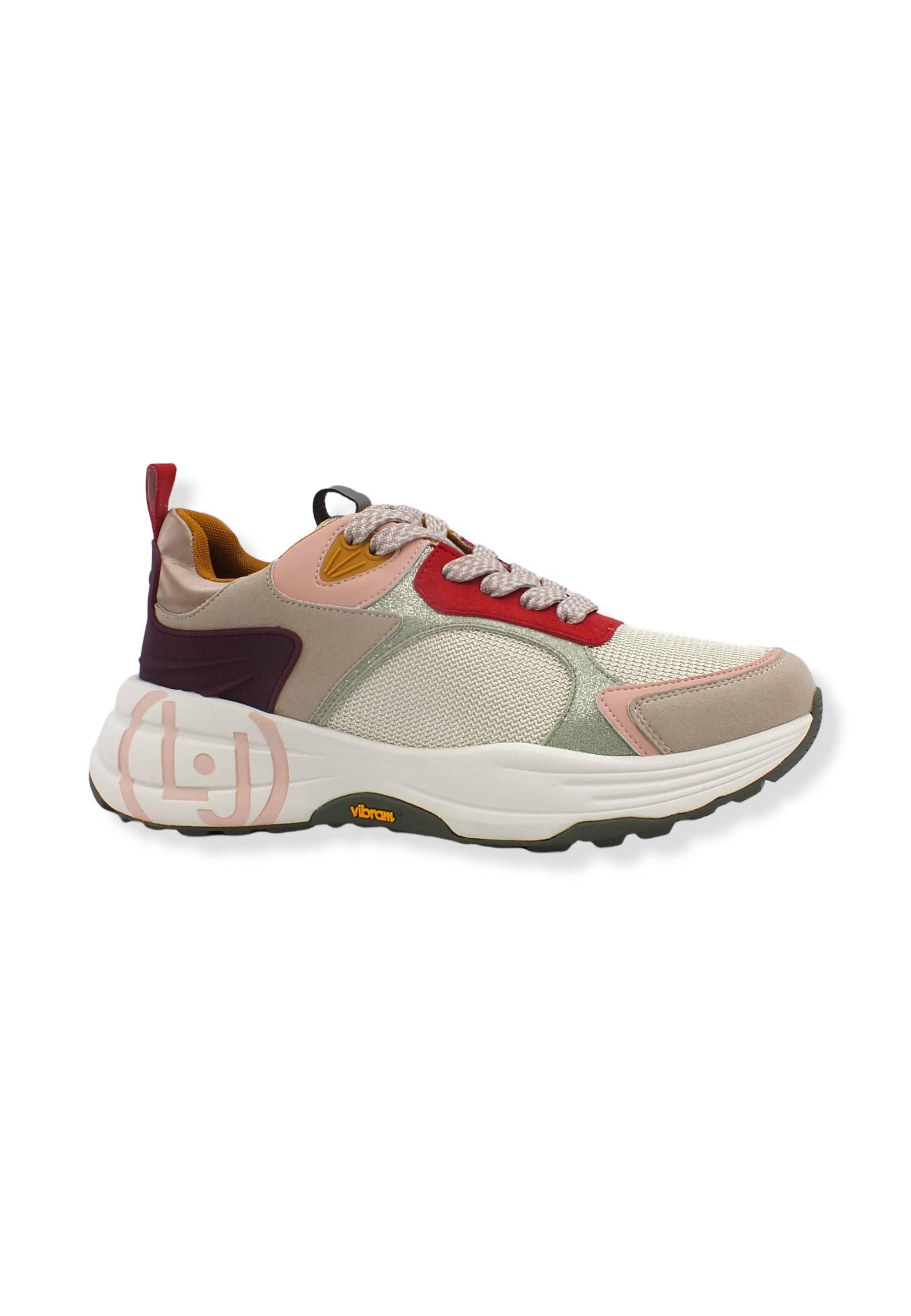 LIU JO 12:12 10 Running Sneaker Donna Daino Multicolor BF2089TX258 - Sandrini Calzature e Abbigliamento