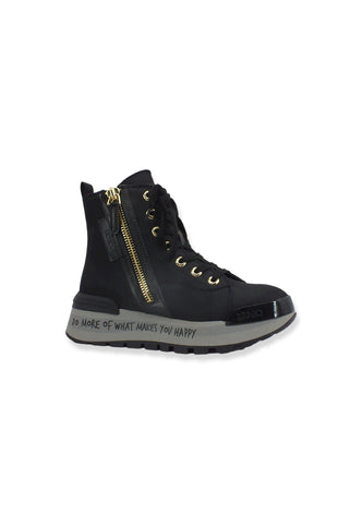 LIU JO Amazing 03 Mid Sneaker Donna Black BF2129T0011 - Sandrini Calzature e Abbigliamento