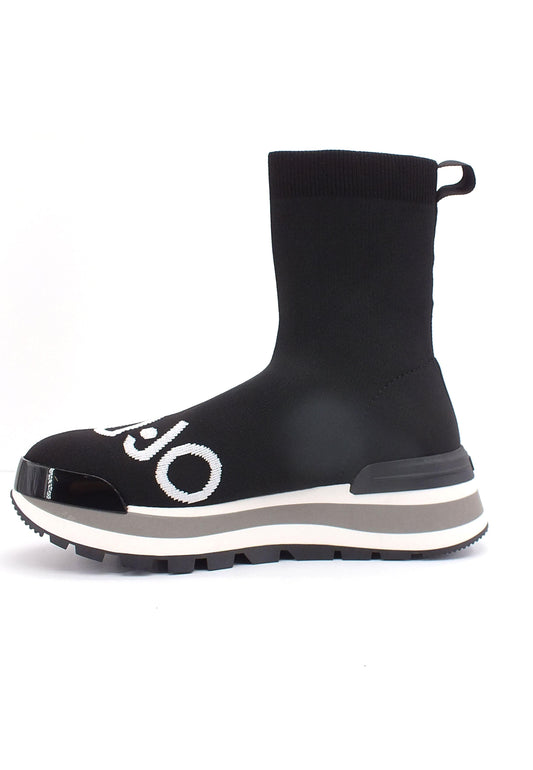 LIU JO Amazing 09 Sneaker Sock Donna Black BF2135TX234 - Sandrini Calzature e Abbigliamento