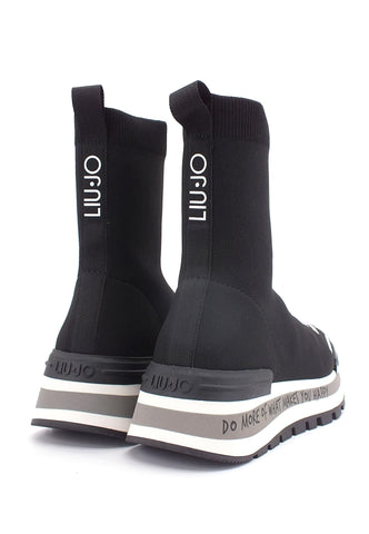 LIU JO Amazing 09 Sneaker Sock Donna Black BF2135TX234 - Sandrini Calzature e Abbigliamento