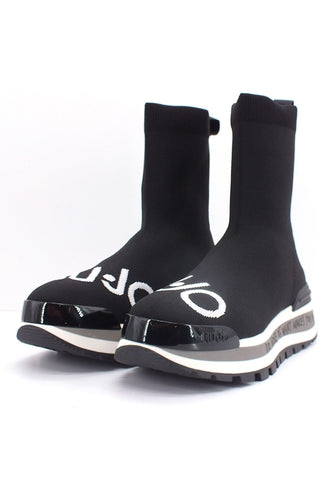 LIU JO Amazing 09 Sneaker Sock Donna Black BF2135TX234 - Sandrini Calzature e Abbigliamento