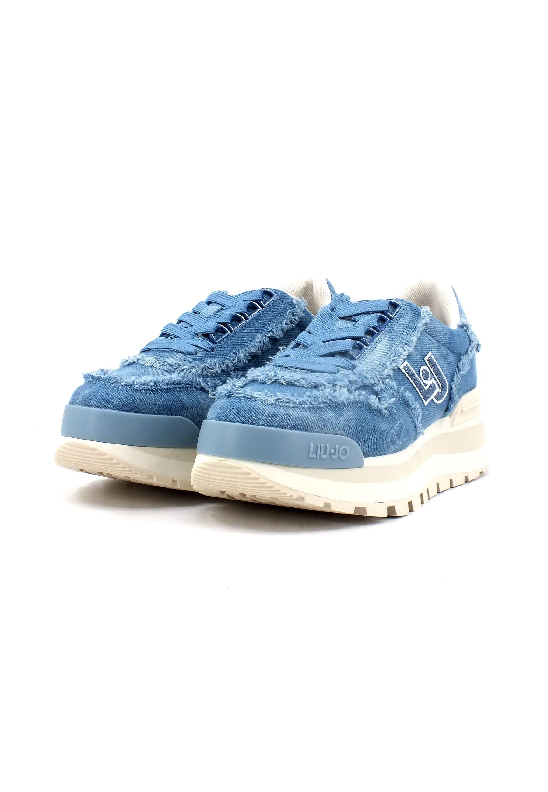 LIU JO Amazing 16 Sneaker Donna Denim BA3119TX029 - Sandrini Calzature e Abbigliamento