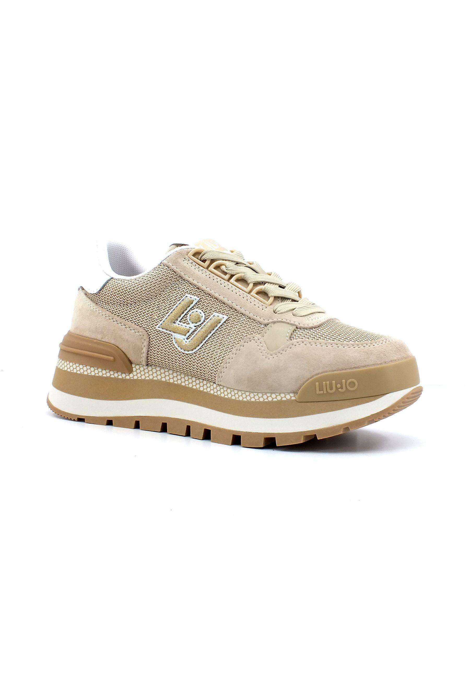 LIU JO Amazing 16 Sneaker Sand BA3119PX027 - Sandrini Calzature e Abbigliamento
