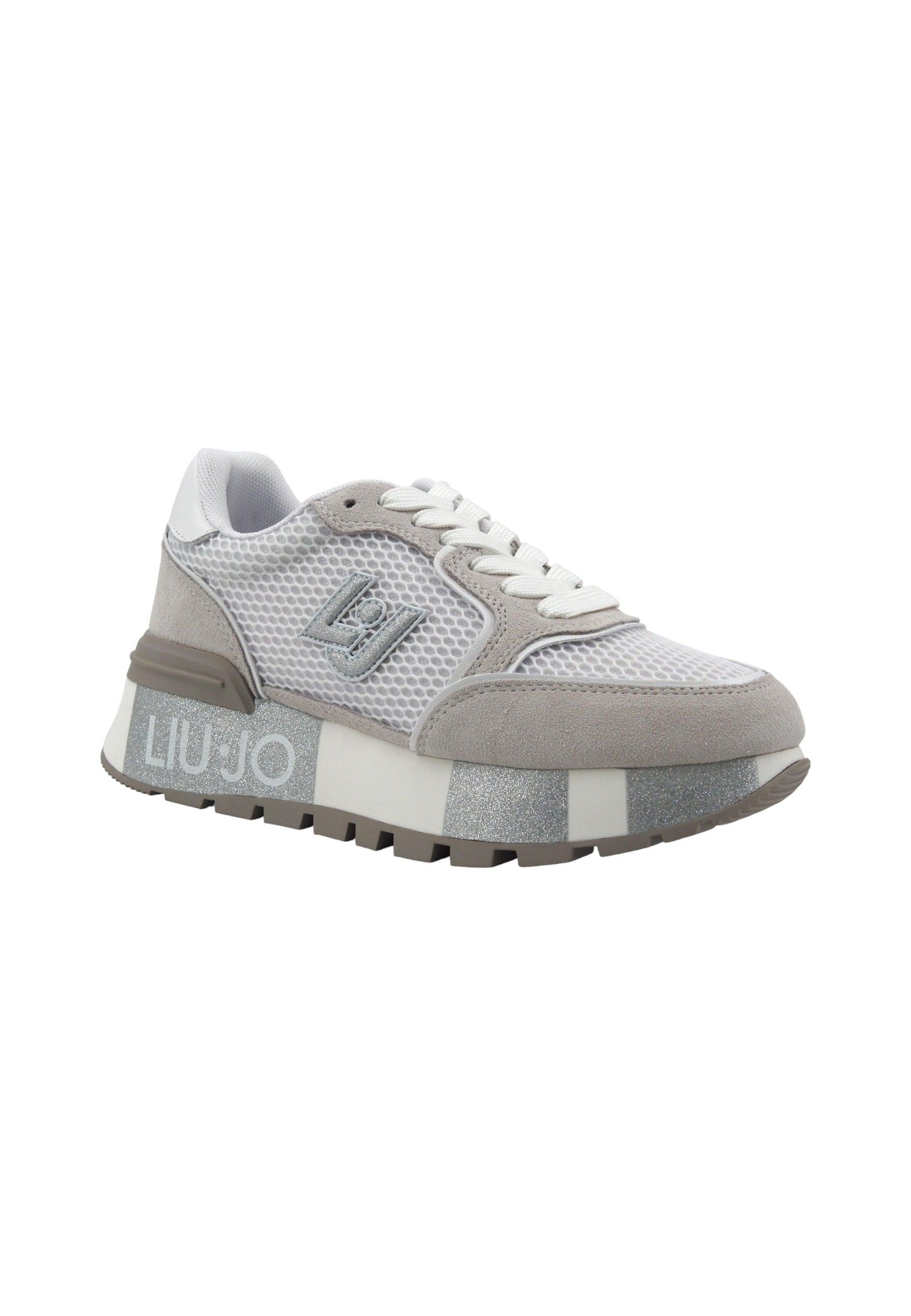 LIU JO Amazing 25 Sneaker Donna White BA4005PX303 - Sandrini Calzature e Abbigliamento