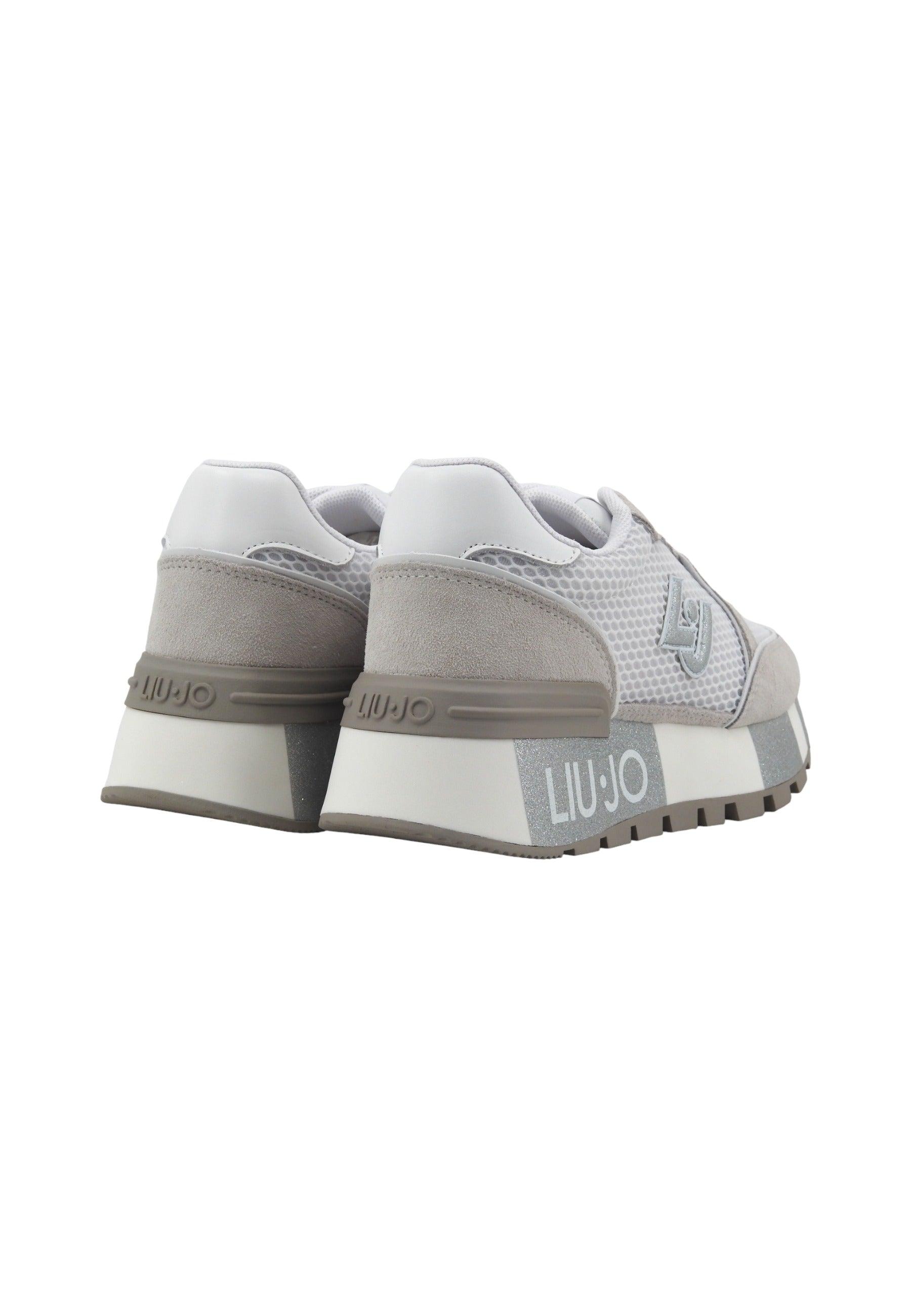 LIU JO Amazing 25 Sneaker Donna White BA4005PX303 - Sandrini Calzature e Abbigliamento