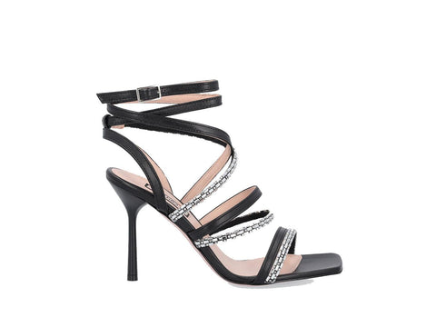 LIU JO Camelia 3 Sandalo Listini Black Nero SXX623P0062 - Sandrini Calzature e Abbigliamento