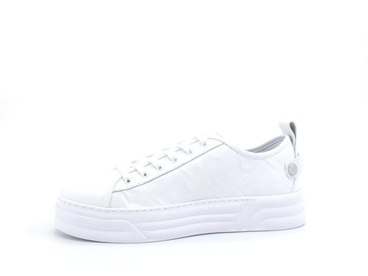 LIU JO Cleo 01 Sneaker Calf Leather White BA2047P0102 - Sandrini Calzature e Abbigliamento