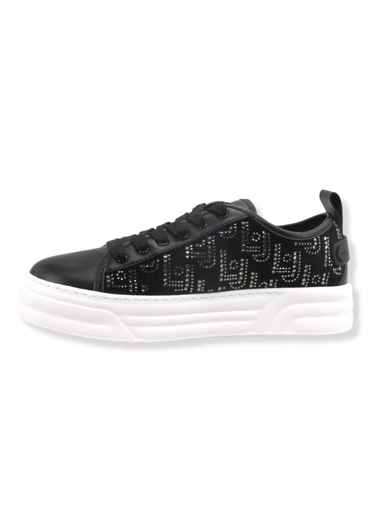 LIU JO Cleo-01 Sneaker Donna Black BF2069PX104 - Sandrini Calzature e Abbigliamento