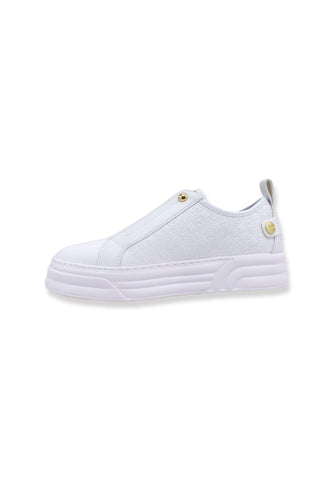 LIU JO Cleo 02 Sneaker Senza Lacci Platform Donna White BF2081PX144 - Sandrini Calzature e Abbigliamento