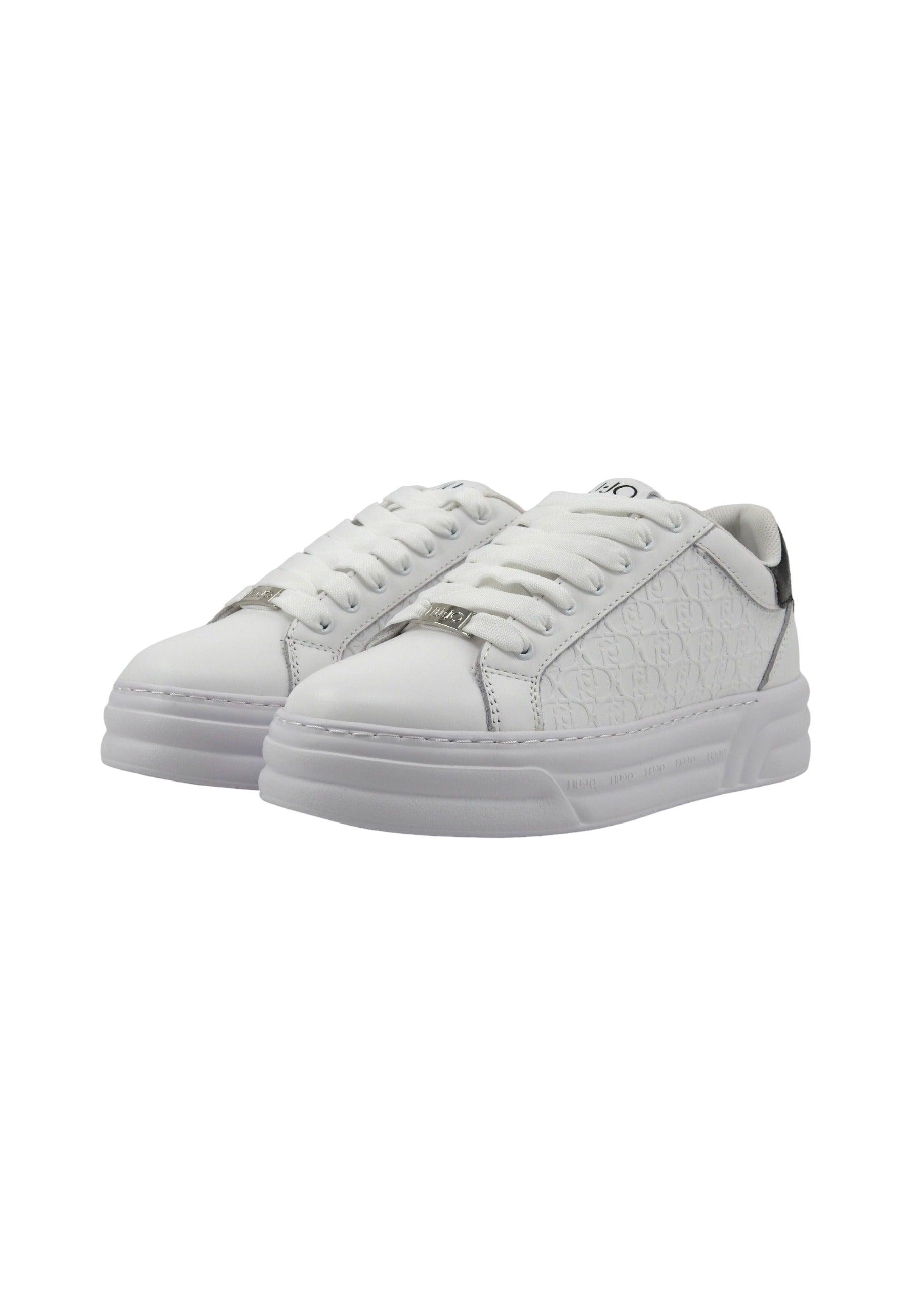 LIU JO Cleo 08 Sneaker Donna White BA4015PX143 - Sandrini Calzature e Abbigliamento