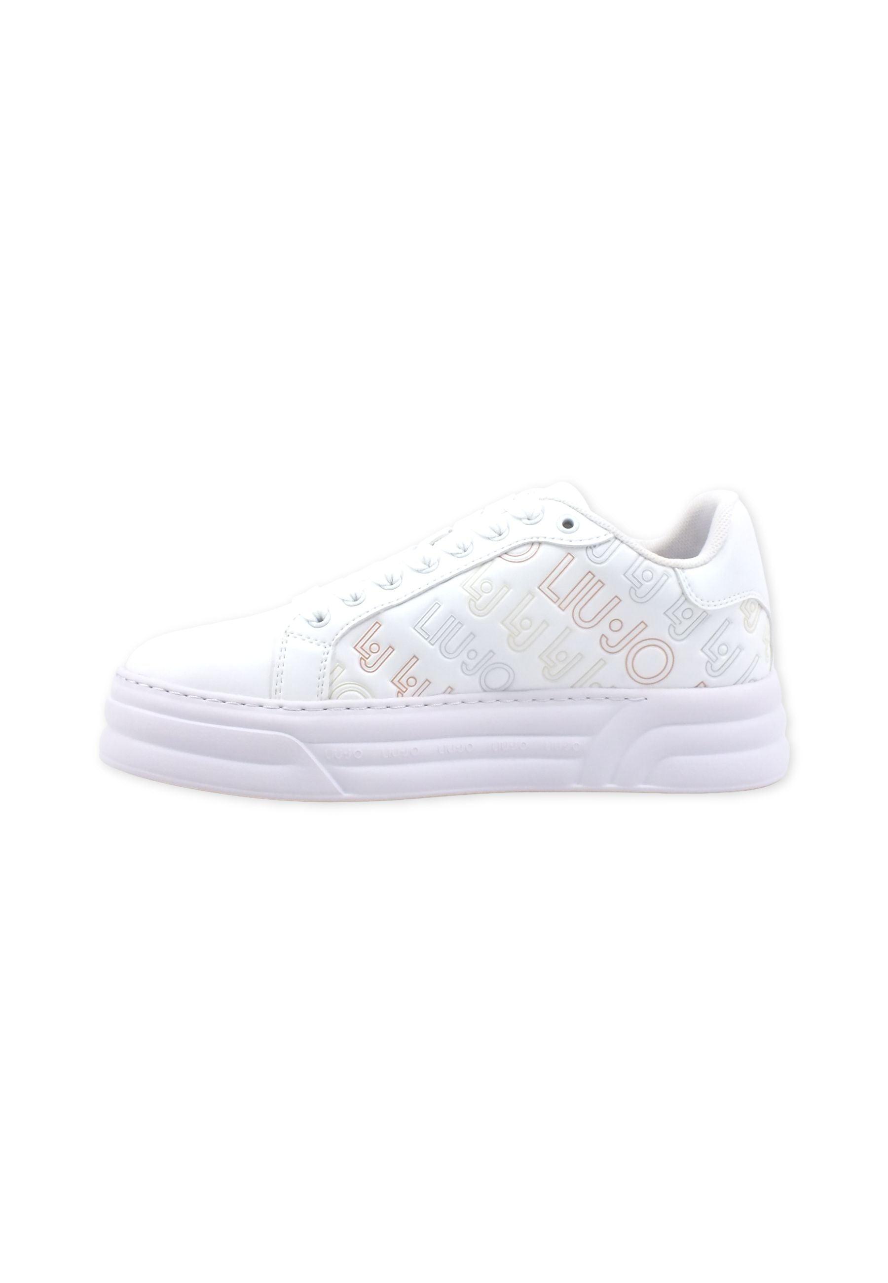 LIU JO Cleo 12 Sneaker Donna White BA3001EX014 - Sandrini Calzature e Abbigliamento