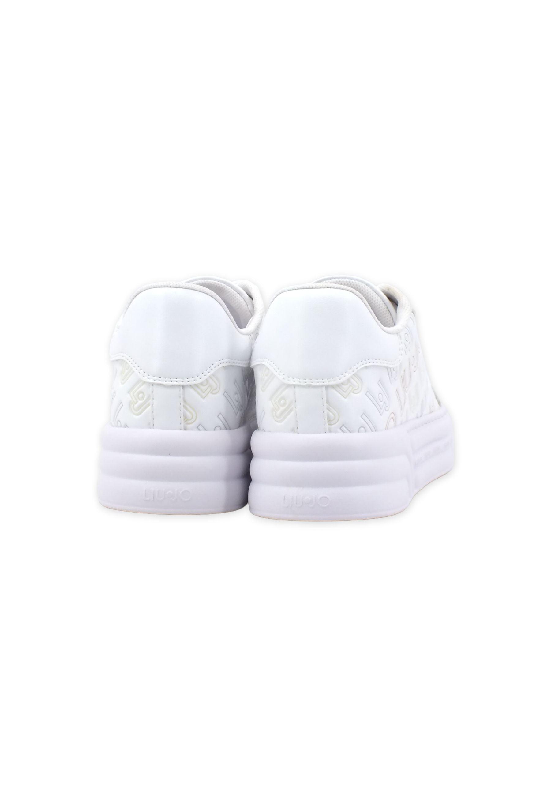 LIU JO Cleo 12 Sneaker Donna White BA3001EX014 - Sandrini Calzature e Abbigliamento
