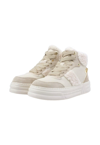 LIU JO Cleo 22 Sneaker Pelo Donna Sand Beige BF3033PX389 - Sandrini Calzature e Abbigliamento