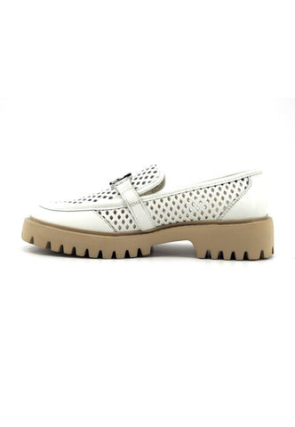 LIU JO Cora 02 Mocassino Donna White SA4047PX132 - Sandrini Calzature e Abbigliamento