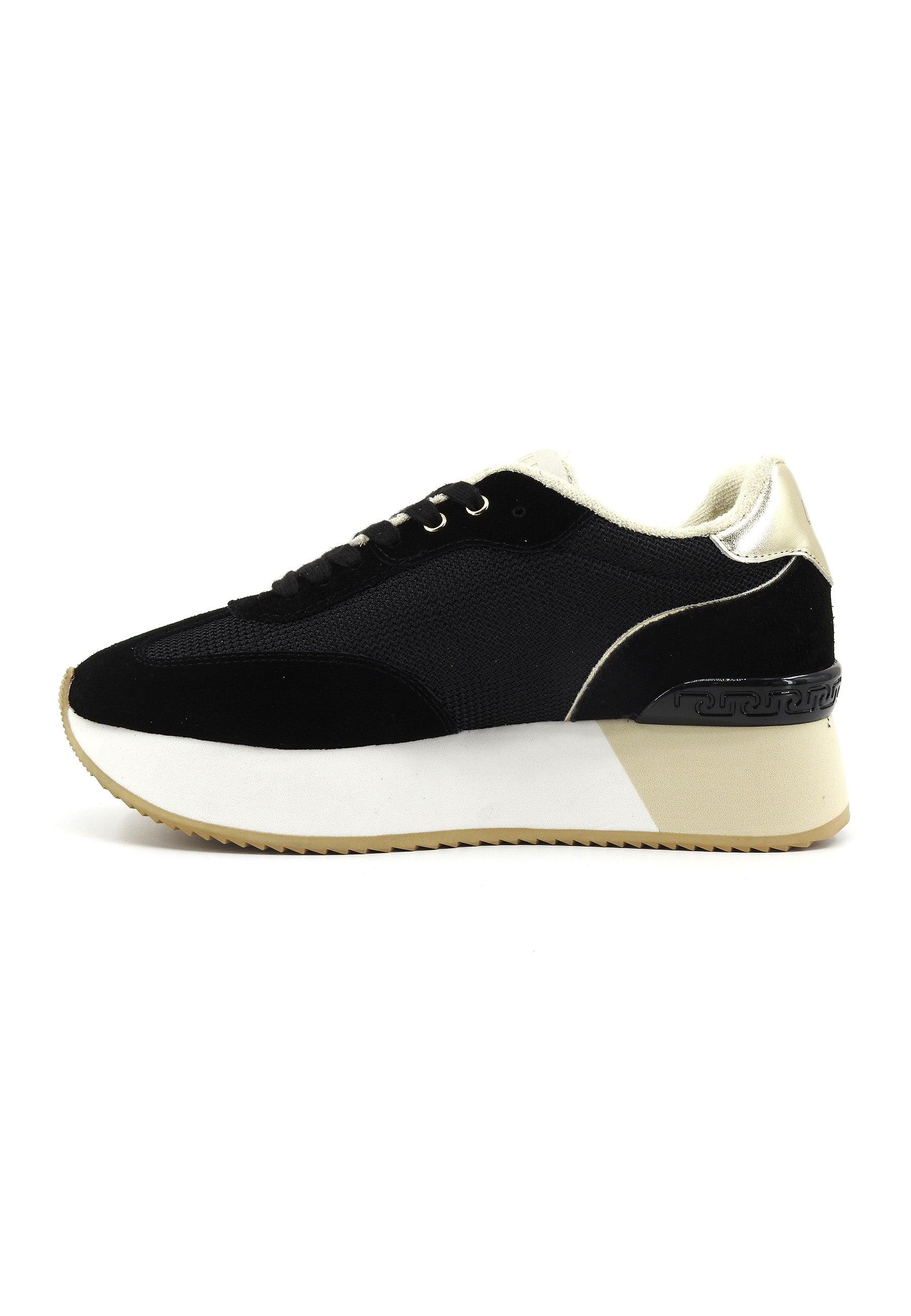 LIU JO Dreamy 02 Sneaker Donna Black Gold BA4081PX031 - Sandrini Calzature e Abbigliamento