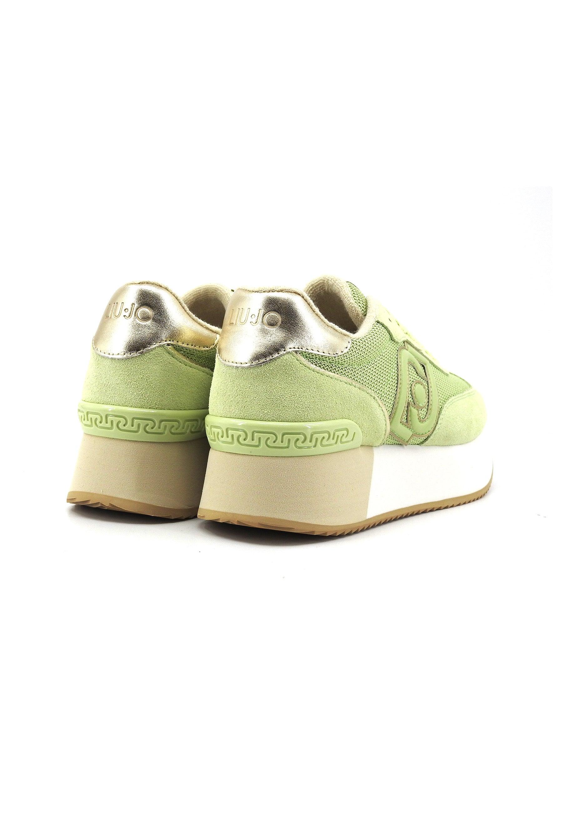 LIU JO Dreamy 02 Sneaker Donna Green Gold BA4081PX031 - Sandrini Calzature e Abbigliamento