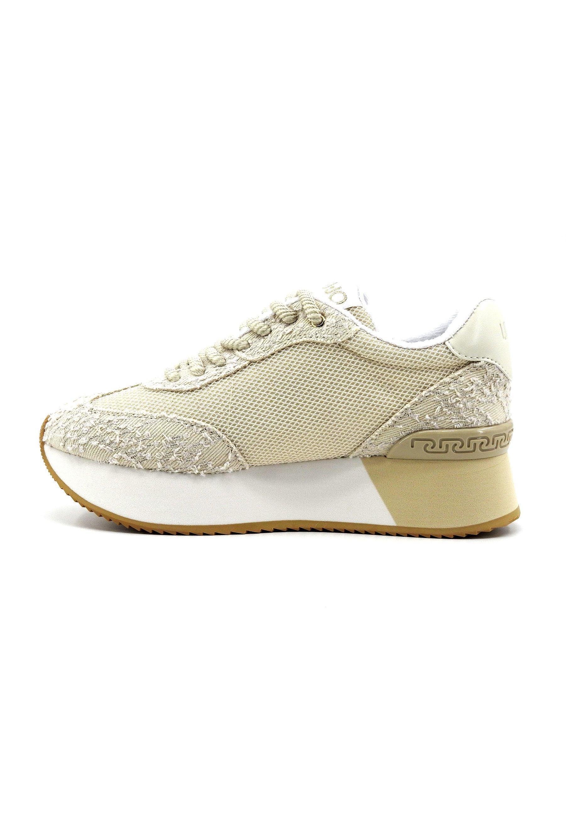 LIU JO Dreamy 03 Sneaker Donna Sand Gold BA4083TX404 - Sandrini Calzature e Abbigliamento