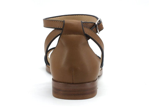 LIU JO Erin 10 Sandalo Donna Logo Tan SA1047P0102 - Sandrini Calzature e Abbigliamento