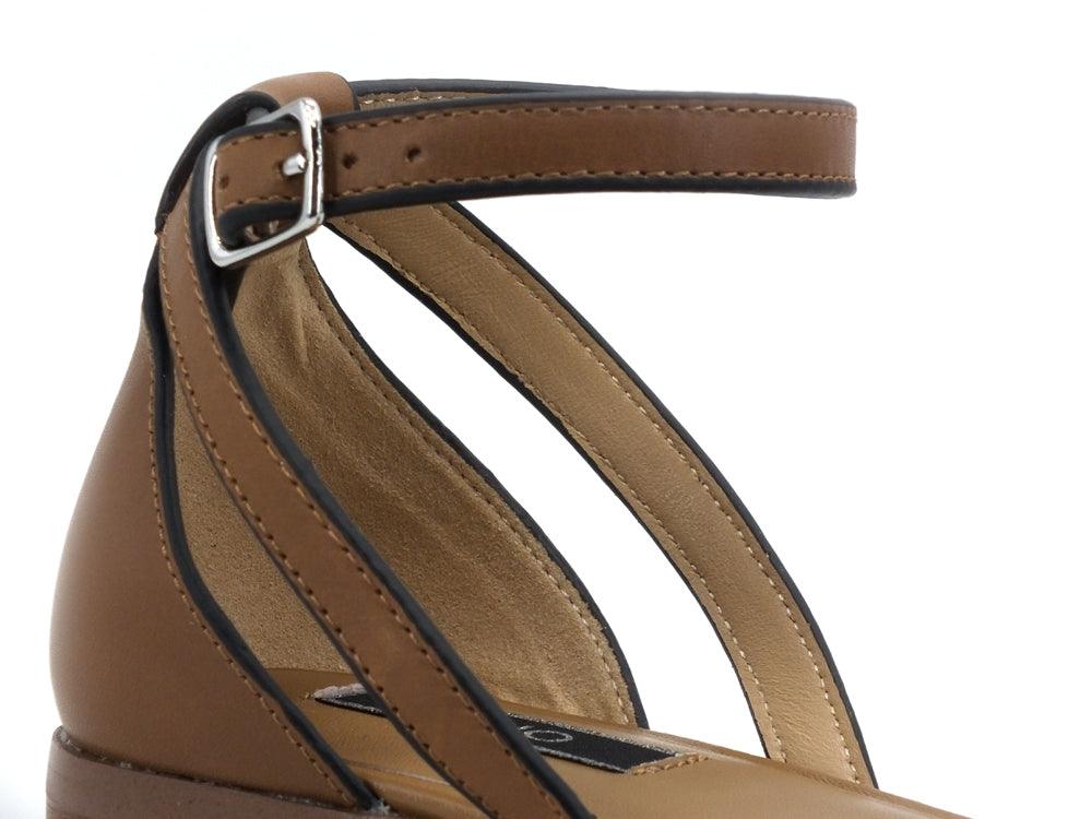 LIU JO Erin 10 Sandalo Donna Logo Tan SA1047P0102 - Sandrini Calzature e Abbigliamento