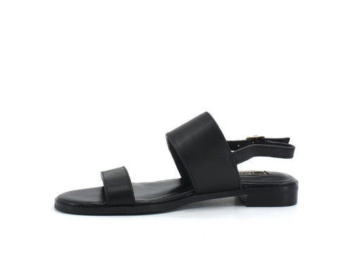LIU JO Erin 3 Sandalo Fasce Calf Logo Black SA1041P0102 - Sandrini Calzature e Abbigliamento