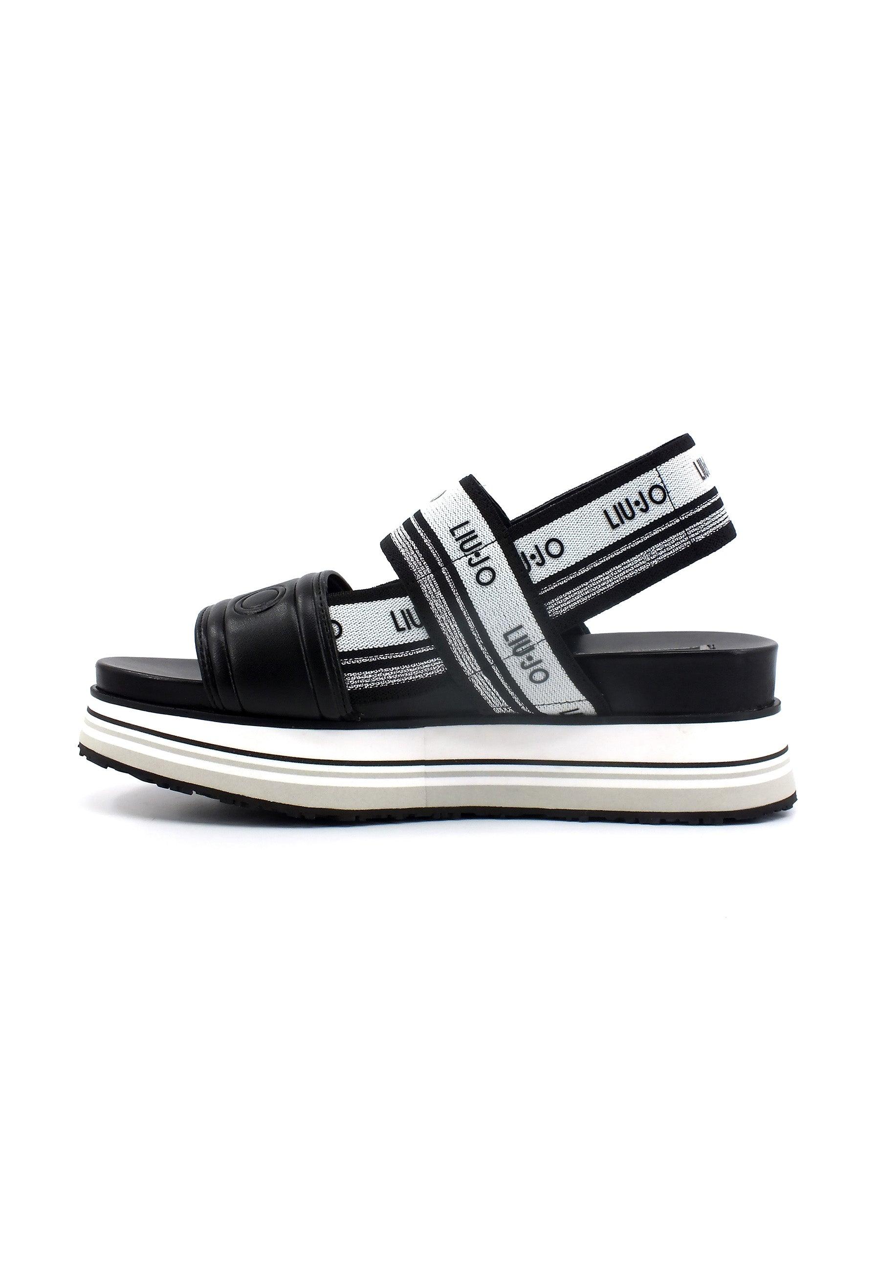 LIU JO Frida 25 Sandalo Donna Black SA3027TX039 - Sandrini Calzature e Abbigliamento