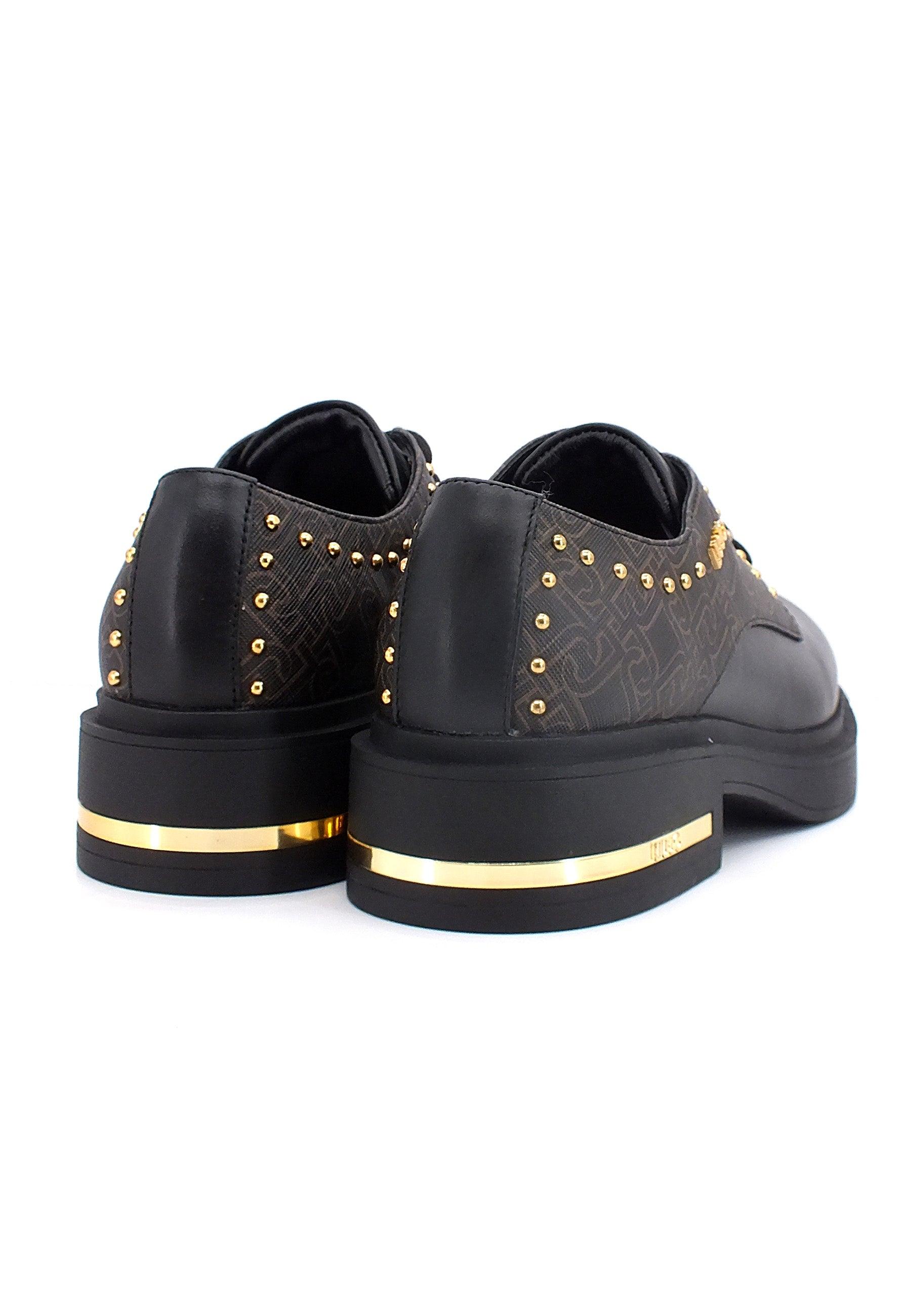 LIU JO Gabrielle 06 Stringata Francesina Donna Black Brown SF2195PX141 - Sandrini Calzature e Abbigliamento