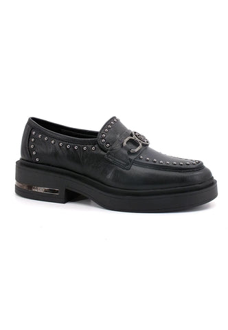 LIU JO Gabrielle 07 Francesina Mocassino Donna Black SF2197P0102 - Sandrini Calzature e Abbigliamento