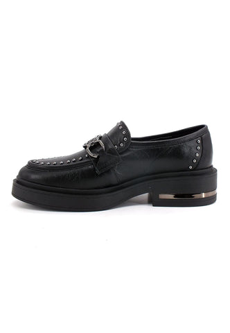 LIU JO Gabrielle 07 Francesina Mocassino Donna Black SF2197P0102 - Sandrini Calzature e Abbigliamento